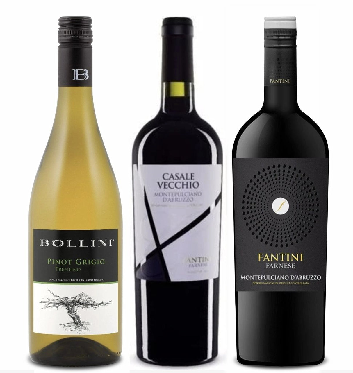 Italian Wine Trio Gift Set