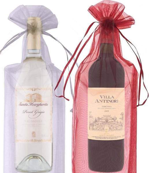 2 Bottle Italian Wine Gift Set - Red & White Italy 750ml - PrimeWines