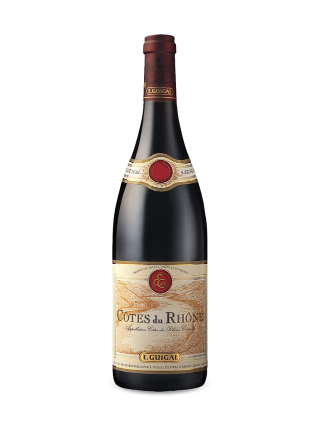 E. Guigal Cotes du Rhone, France.