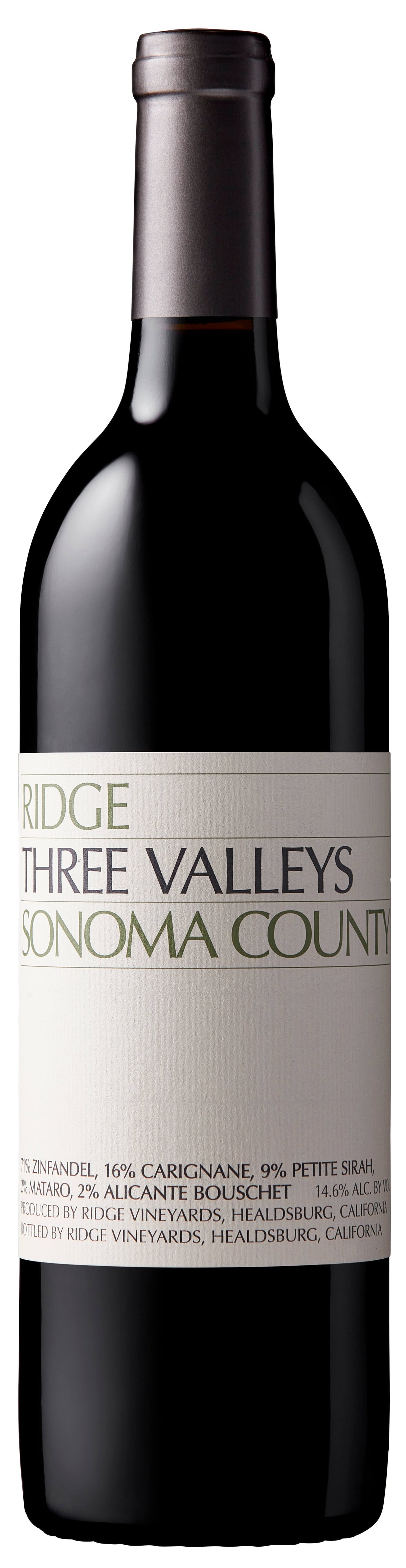Ridge Three Valleys Zinfandel