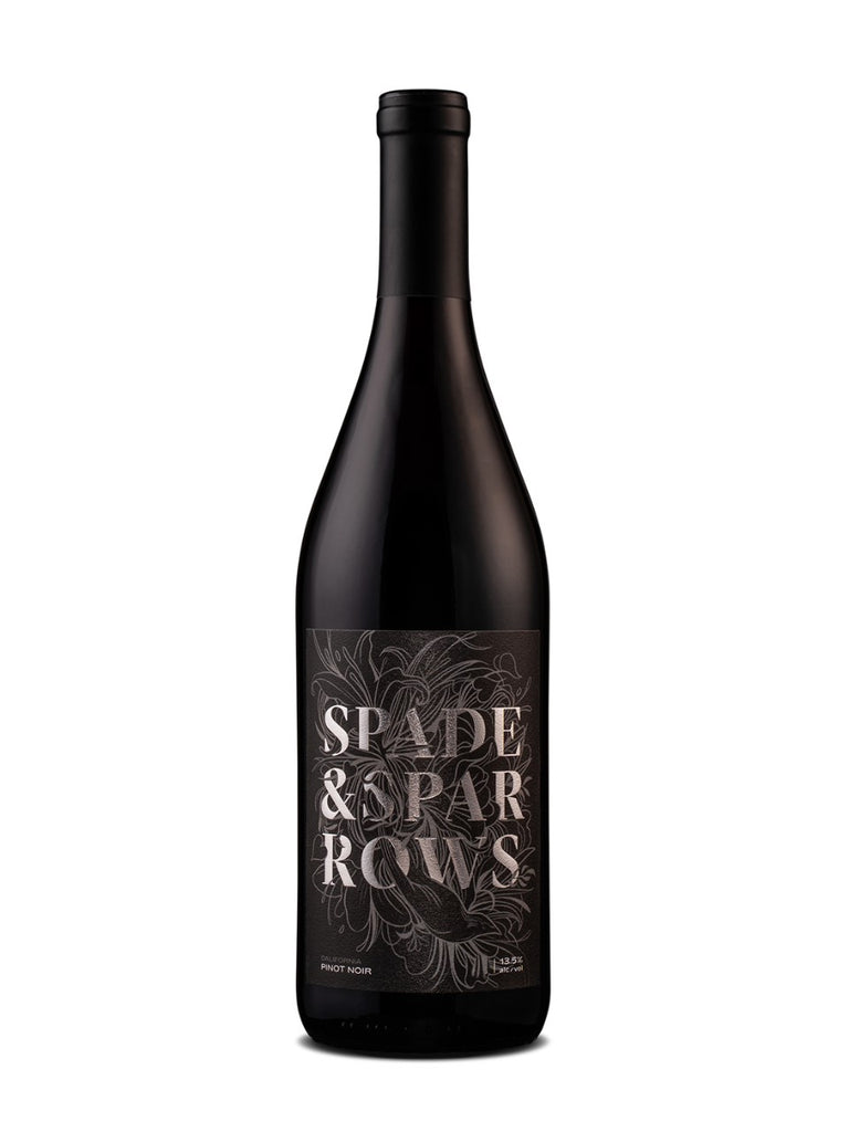 Spade & Sparrows Pinot Noir.