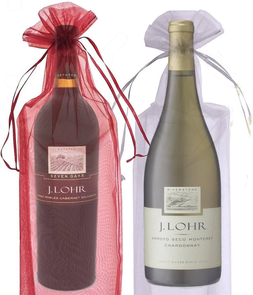 Best Boss Wine Gift Set - 2 Bottles J Lohr Red And White Wines From California 750ml - PrimeWines