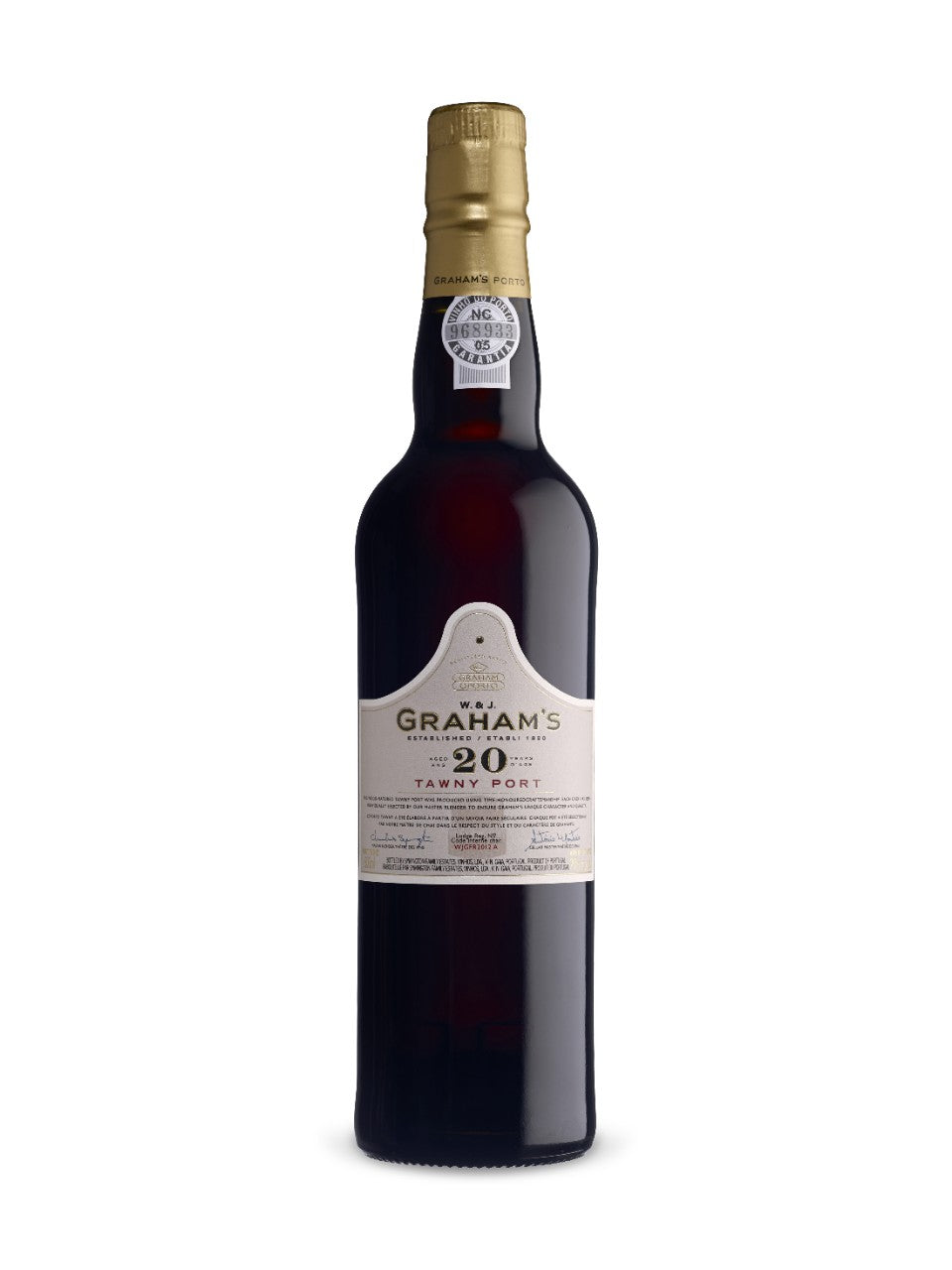 Graham's 20 Years Old Tawny Port.